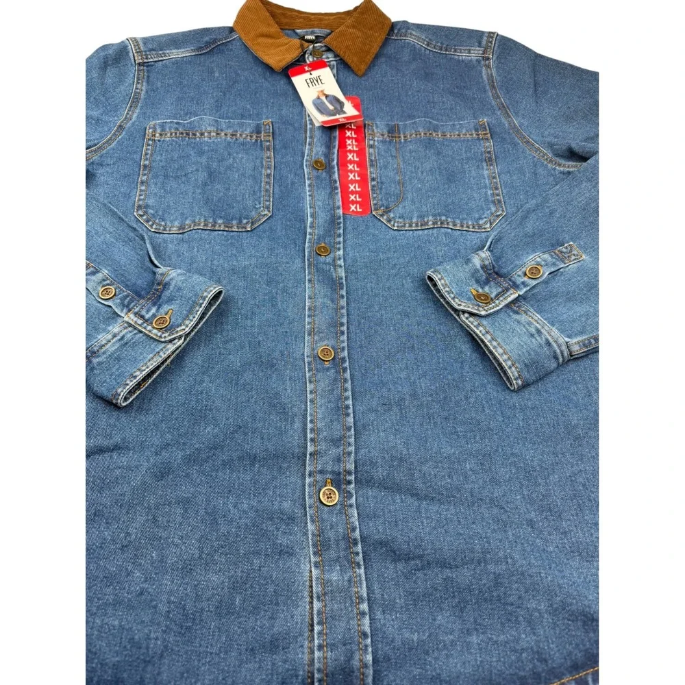Frye barn shacket